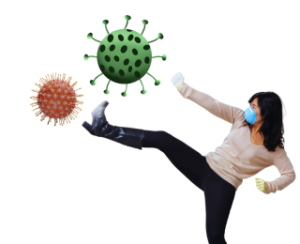 新型コロナウィルス撃退