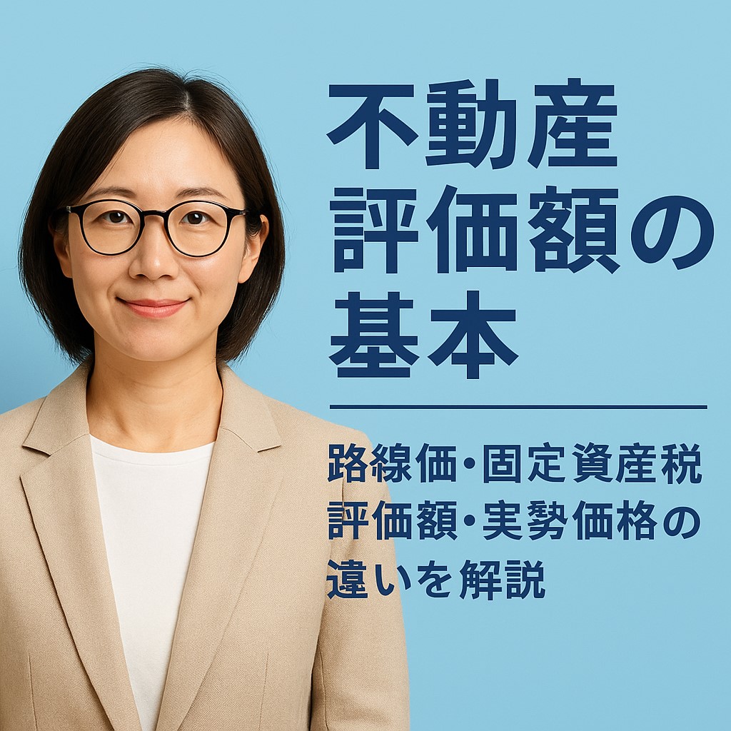 不動産評価額の基本|路線価・固定資産税評価額・実勢価格の違いと活用方法を解説